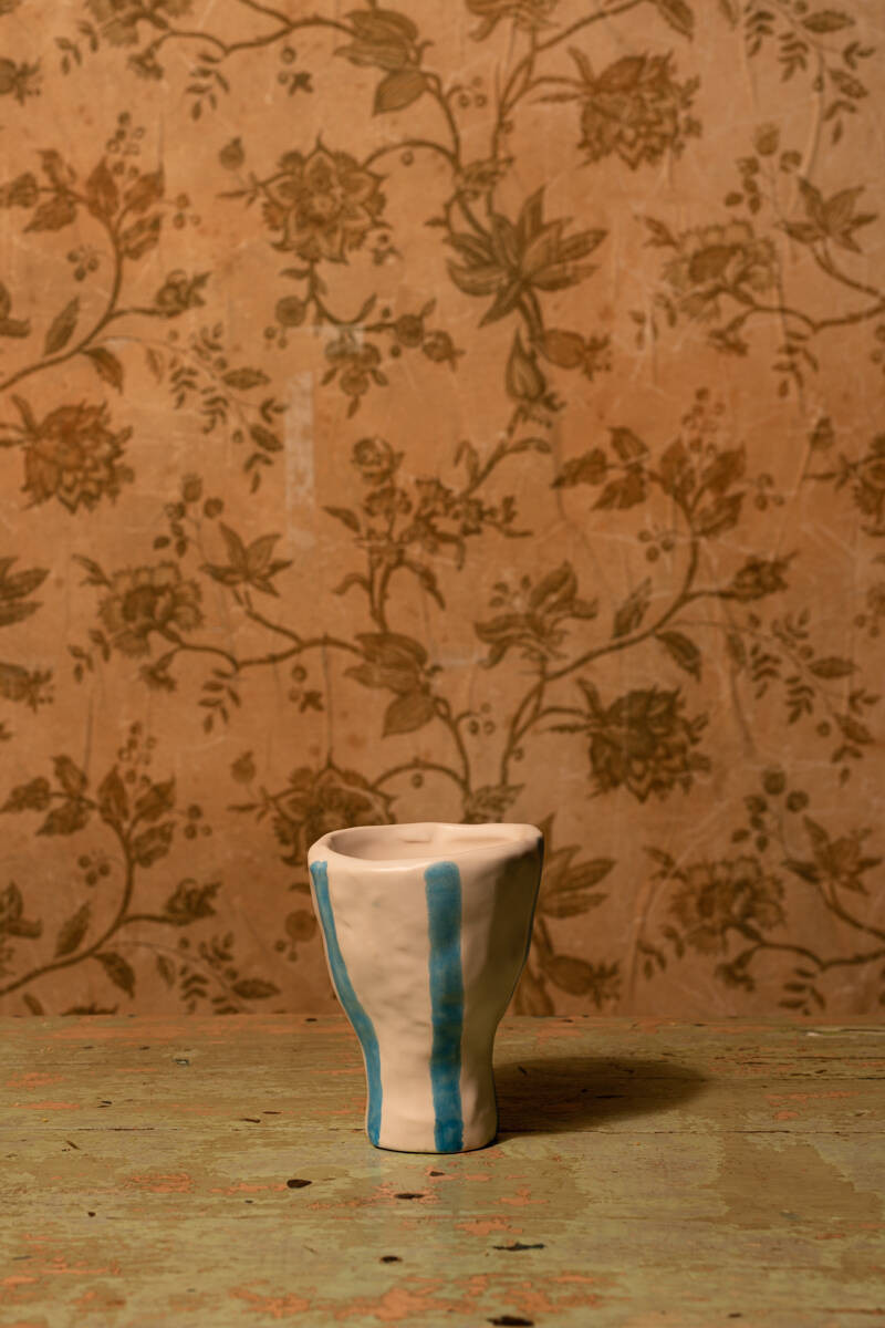 Vaso ''Natura'' grande azul