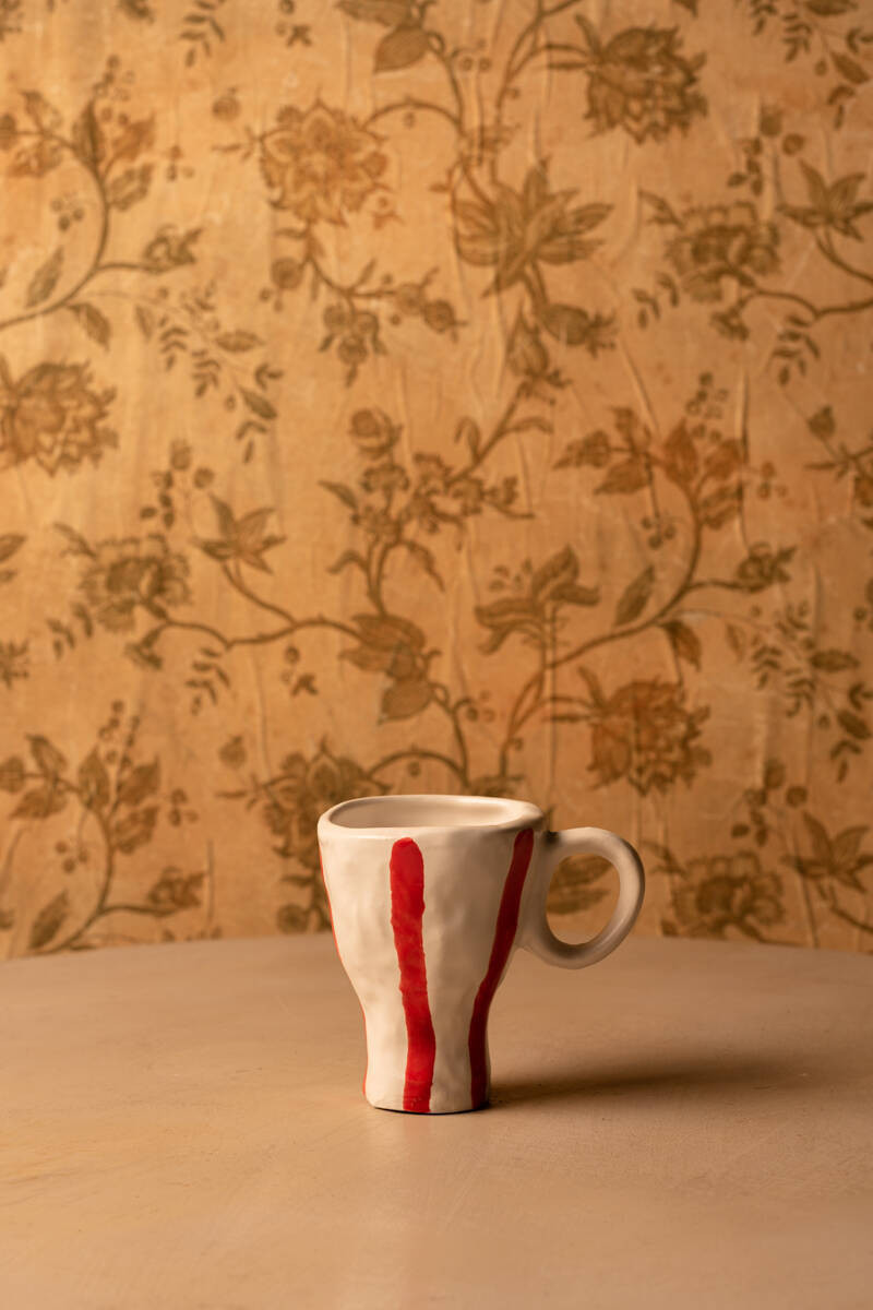Taza ''Natura'' grande roja