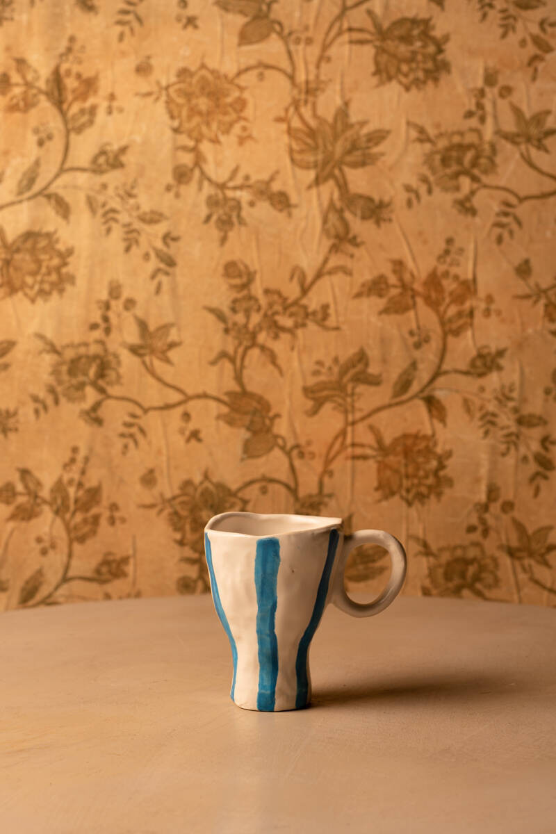 Taza ''Natura'' grande azul