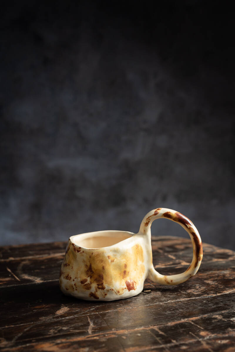 Taza ''Land'' mediana